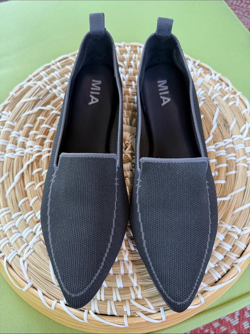 MIA Karmen Women’s Pointed Toe Slip-On Flats